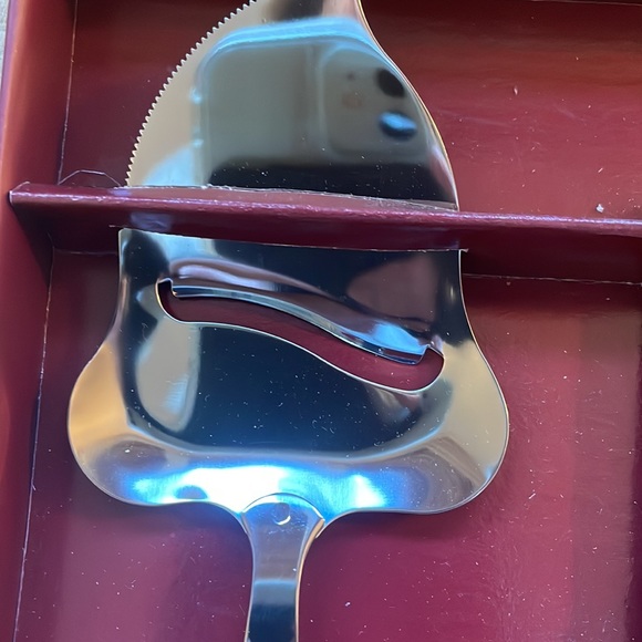 ARTHUR COURT Cheese Servers (2) Grape Pattern New in Box - Picture 4 of 8